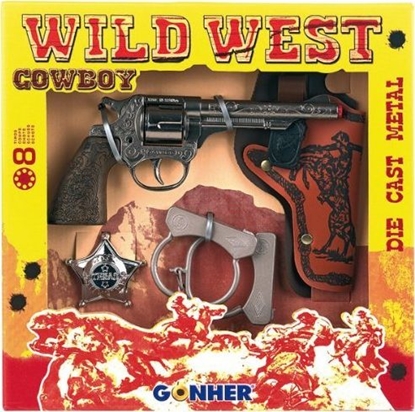 Attēls no Zestaw Cowboy Gunher Wild West