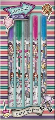 Изображение Santoro Zestaw Dugopisów elowych Fairground 5szt