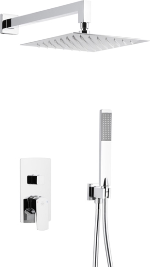 Picture of Zestaw prysznicowy KFA Zestaw natryskowy Mokait z bateri chrom (5539-511-00)