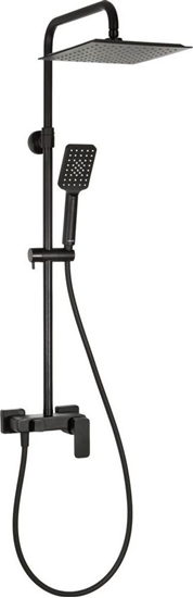 Picture of Zestaw prysznicowy Valvex Loft z deszczownic z bateri czarny (2455750)
