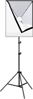 Изображение Zestaw studyjny Puluz Puluz Zestaw studyjny Softbox LED 50x70cm, statyw, arówka LED 1 szt PU5070EU