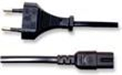 Изображение Kabel zasilający Kabel Zasilający Audio Ósemka Euro na C7 1,8m Czarny (339100)