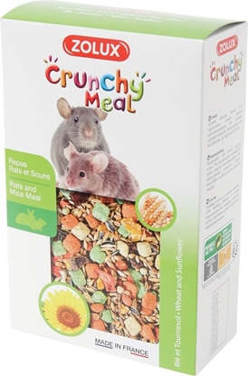 Изображение Zolux CRUNCHY MEAL pokarm dla myszy/szczurów 800 g