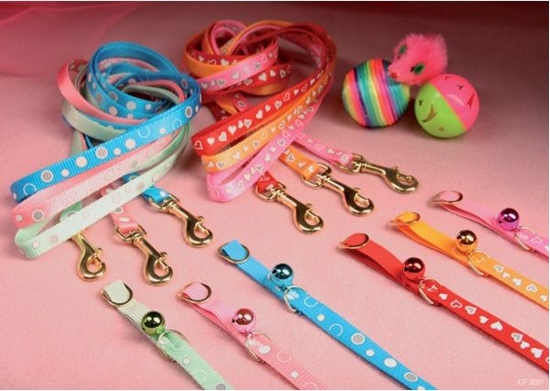 Изображение Zolux Obroa odblaskowa "Serce" 30cm  kol. róowy