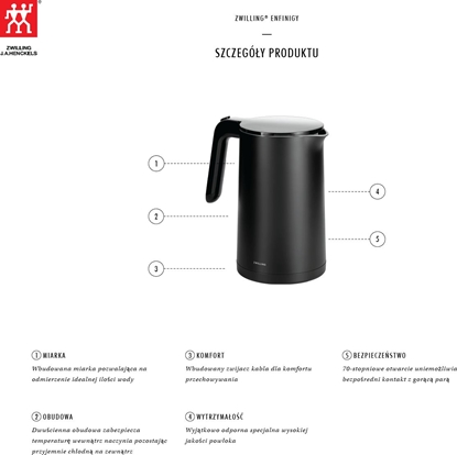 Attēls no Zwilling Kettle black ENFINIGY