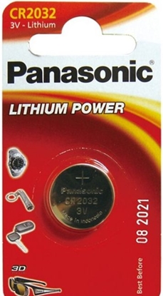 Attēls no 12x1 Panasonic CR 2032 Lithium Power VPE Inner Box
