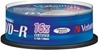 Picture of 1x25 Verbatim DVD-R 4,7GB 16x Speed, wide printable