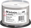 Изображение 1x50 Verbatim CD-R 80 / 700MB 52x white wide thermal printable