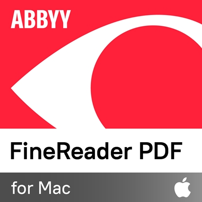 Attēls no ABBYY FineReader PDF for Mac, Single User License (ESD), Subscription 1 year FineReader PDF for Mac | Single User License (ESD) | 1 year(s) | 1 user(s)