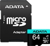 Изображение MEMORY MICRO SDXC 64GB W/ADAP./AUSDX64GUI3V30SA2-RA1 ADATA