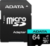 Picture of MEMORY MICRO SDXC 64GB W/ADAP./AUSDX64GUI3V30SA2-RA1 ADATA