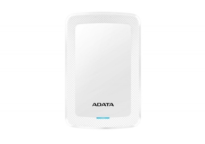 Изображение External HDD|ADATA|HV300|1TB|USB 3.1|Colour White|AHV300-1TU31-CWH