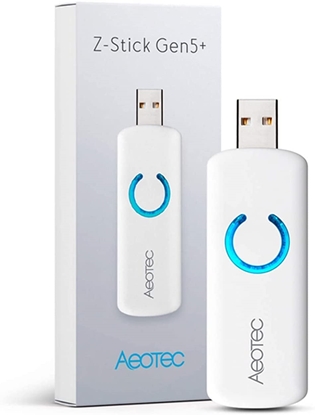 Изображение Aeotec Z-Stick - USB Adapter with Battery Gen5+, Z-Wave Plus | AEOTEC | Z-Stick - USB Adapter with Battery | Gen5+ | White
