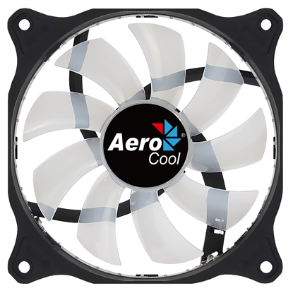 Picture of Aerocool COSMO12FRGB PC Fan 12cm LED RGB Molex Connector Silent Black