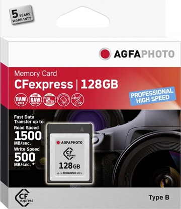 Attēls no AgfaPhoto CFexpress        128GB Professional High Speed