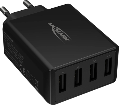 Изображение Ansmann Home Charger HC430 4xUSB 3000mA black