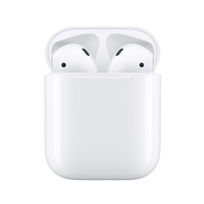 Picture of Apple AirPods MV7N2ZM/A headphones/headset In-ear Bluetooth White