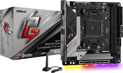 Изображение Pyta gówna ASRock B550 PHANTOM GAMING-ITX/AX
