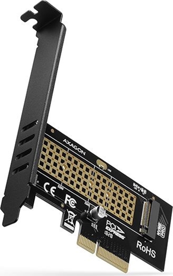 Picture of SSD ACC ADAPTER PCIE NVME/M.2/SP&LP PCEM2-N AXAGON