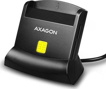 Picture of Axagon CRE-SM2 4-slot Smart card reader
