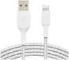 Picture of Belkin Lightning to USB-A Cable 3m, braided, mfi cert, white