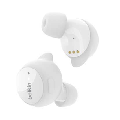 Picture of Belkin AUC003btWH Headset Wireless In-ear Calls/Music Bluetooth White