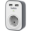 Picture of Belkin SurgeCube with 2 x 2.4A Shared USB Charging     BSV103vf