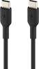 Изображение Belkin USB-C/USB-C Cable 1m PVC, black CAB003bt1MBK