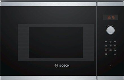Изображение Bosch Serie 4 BFL523MS0 microwave Built-in Solo microwave 20 L 800 W Black, Stainless steel