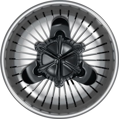 Изображение Bosch MCP72GPB citrus press Plastic, Stainless steel Black, Transparent