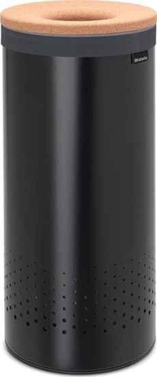 Picture of Brabantia Laundry Bin, 35 L cork / black