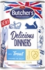 Изображение BUTCHER'S Delicious Dinners Pieces with trout in jelly - wet cat food - 400g