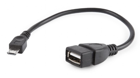 Изображение Cablexpert USB OTG AF to Micro BM cable, 0.15 m | Cablexpert