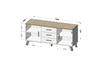 Изображение Cama sideboard LOTTA 150 2D3S white + sonoma oak