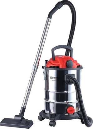 Attēls no Camry Professional industrial Vacuum cleaner CR 7045 Bagged, Wet suction, Power 3400 W, Dust capacity 25 L, Red/Silver