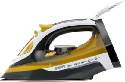 Picture of Camry | Iron | CR 5029 | Steam Iron | 2400 W | Continuous steam 40 g/min | Steam boost performance 70 g/min | White/Black/Gold