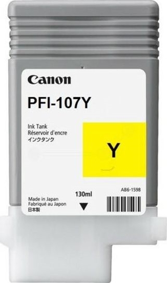 Picture of Canon PFI-107 Y ink yellow