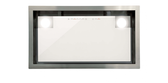 Picture of CATA | Hood | GC DUAL A 75 XGWH | Canopy | Energy efficiency class A | Width 79.2 cm | 820 m³/h | Touch control | LED | White glass