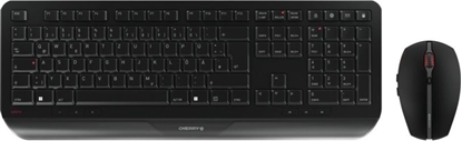 Picture of CHERRY Desktop GENTIX [DE] WL black Deutschland keyboard Mouse included RF Wireless