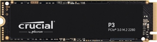 Picture of Crucial P3                1000GB NVMe PCIe M.2 SSD