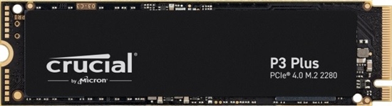Picture of Crucial P3 Plus           1000GB NVMe PCIe M.2 SSD