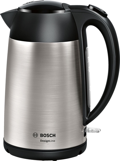 Picture of Bosch TWK3P420 electric kettle 1.7 L 2400 W Black, Stainless steel