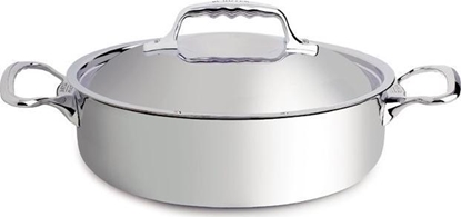 Picture of De Buyer Affinity Saucepot low with lid 24 cm