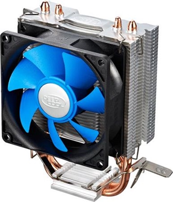 Attēls no DeepCool ICE EDGE MINI FS V2.0 Processor Air cooler 8 cm Black, Blue, Silver 1 pc(s)