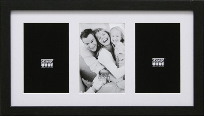 Picture of Deknudt S66KA3 Gallery 3x13x18 Wood black w. Passepartout