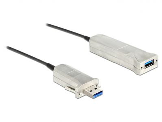 Picture of Delock Active Optical Cable USB 3.0-A male  USB 3.0-A female 20 m