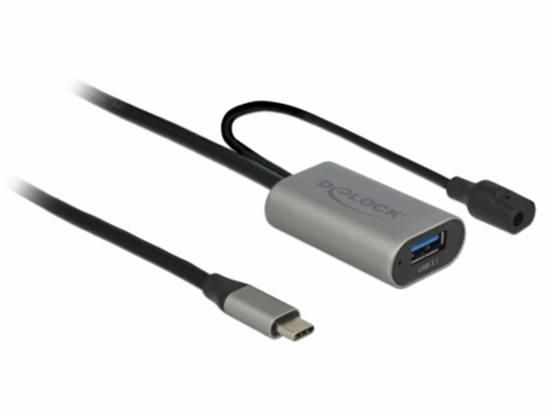 Picture of Delock Active USB 3.1 Gen 1 extension cable USB Type-C™ to USB Type-A 5 m
