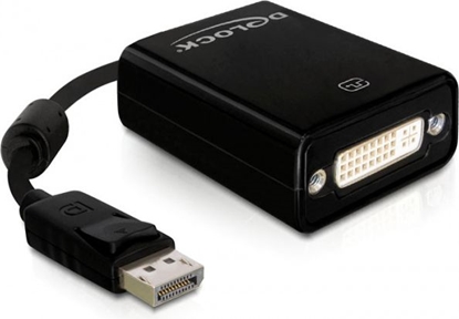 Picture of Delock Adapter DisplayPort 1.1 male > DVI female Passive black