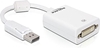 Picture of Delock Adapter DisplayPort 1.1 male > DVI female Passive white