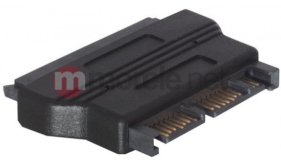 Picture of Delock Adapter SATA 22 pin > Slim SATA 13 pin